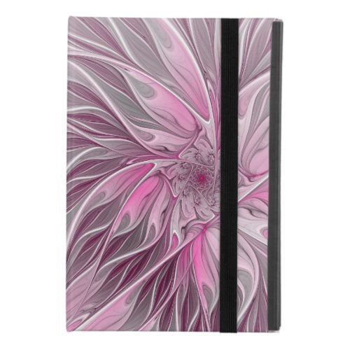 Fractal Pink Flower Dream Floral Fantasy Pattern iPad Mini 4 Case