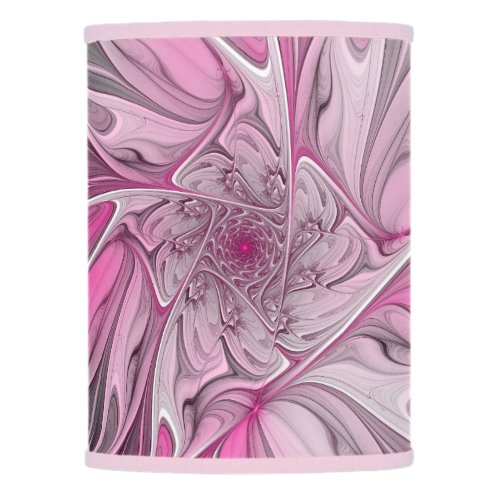 Fractal Pink Flower Dream Floral Fantasy Pattern Lamp Shade