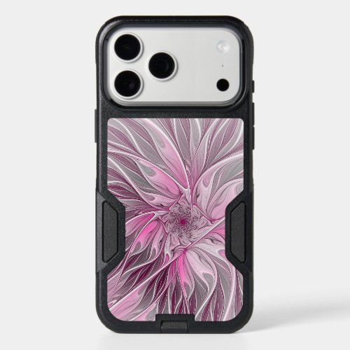 Fractal Pink Flower Dream, Floral Fantasy Pattern iPhone 17 Pro Max Case