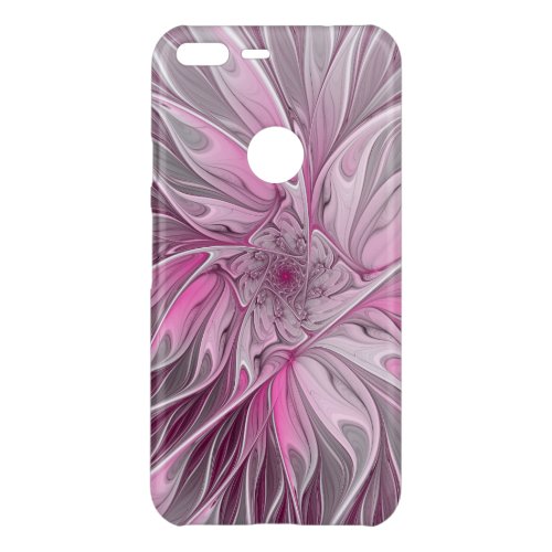 Fractal Pink Flower Dream Floral Fantasy Pattern Uncommon Google Pixel XL Case
