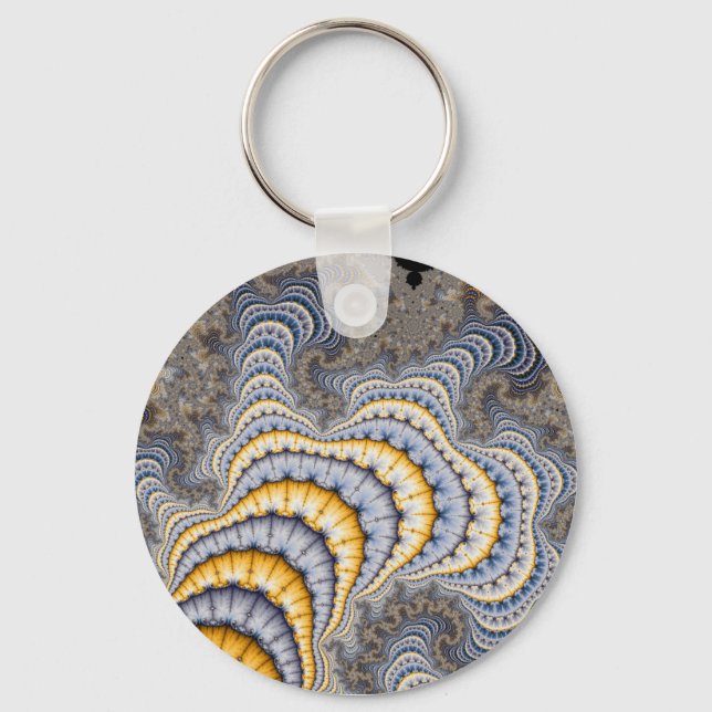 Fractal Plates - Fractal Keychain (Front)