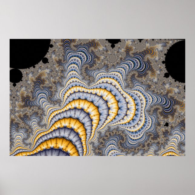 Fractal Plates - Fractal Poster (Front)