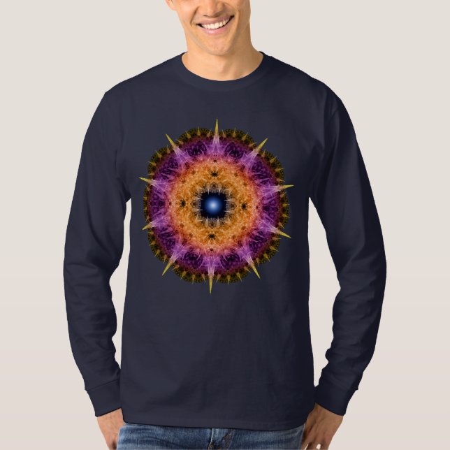 Fractal prickly ornament T-Shirt (Front)
