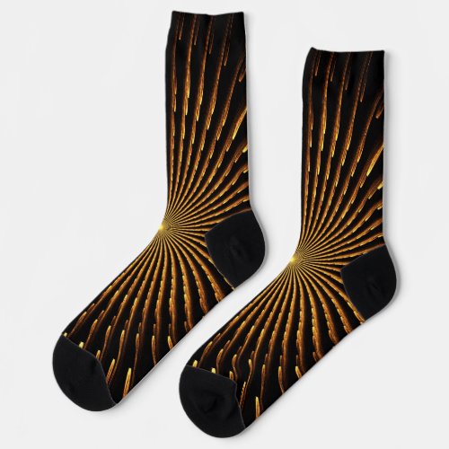 Fractal Pulsar Socks