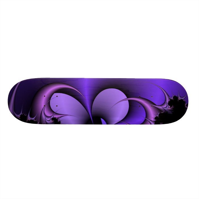 Fractal Purple Nurple Skate Board Deck