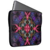 Fractal Quatro Geometry Artistry Laptop Sleeve (Front Right)