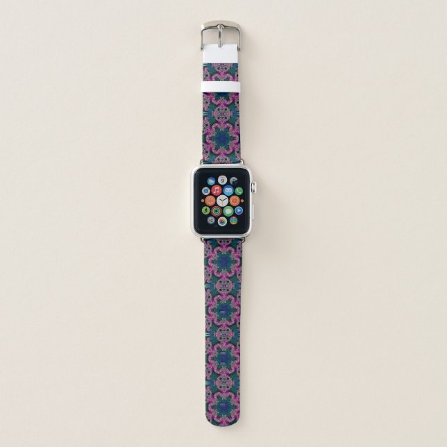 Fractal Radiance  Apple Watch Band (Front)