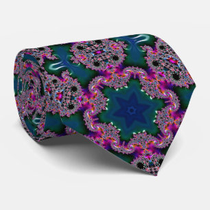 Fractal Radiance Neck Tie