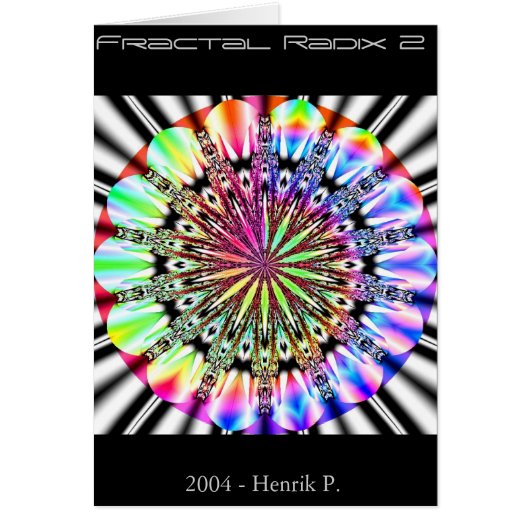 Fractal Radix 2 (card) Cards (Front)