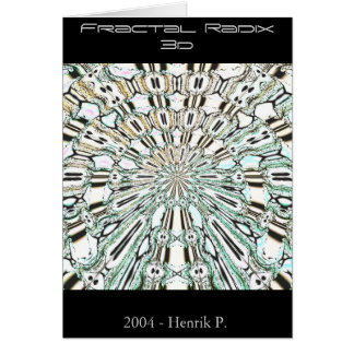 Fractal Radix 3d (card) Cards