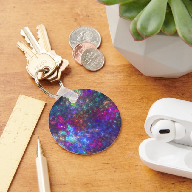 Fractal Rainbow Keychain (Desk)