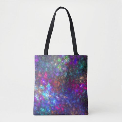 Fractal Rainbow Tote Bag