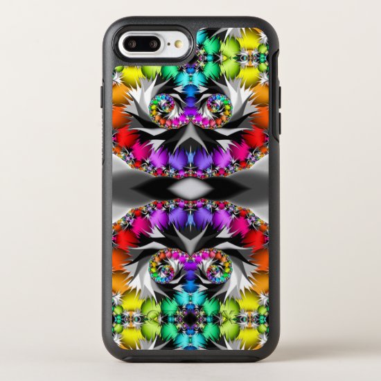 Fractal Rainbow Touch OtterBox Symmetry iPhone 7 Plus Case