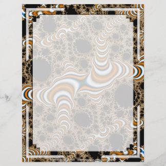 Fractal S~16 Custom Letterhead 03 - 8.5" x 11"