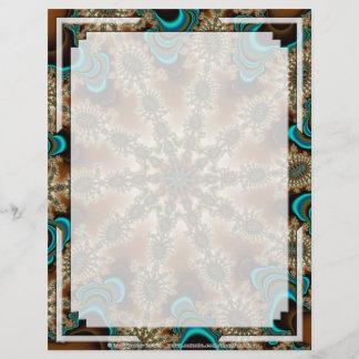 Fractal S~17 Custom Letterhead 03 - 8.5" x 11"