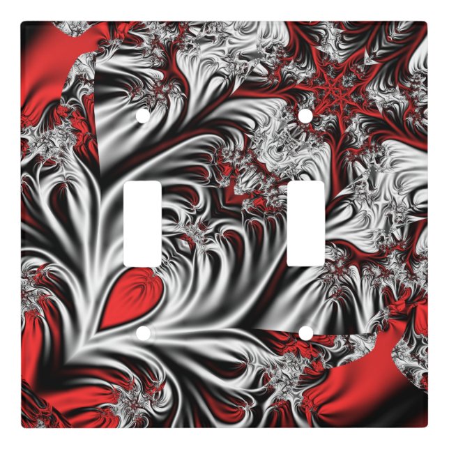 Fractal’s pattern light switch cover (Front)