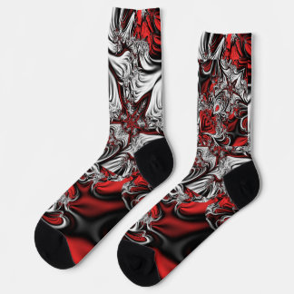 Fractal’s pattern socks