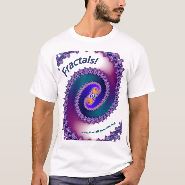 Fractal Shirt White (Front)