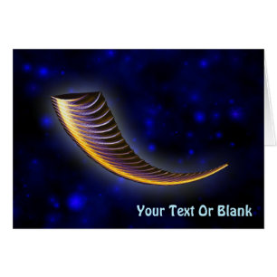Fractal Shofar Cards