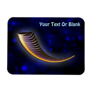 Fractal Shofar Magnet
