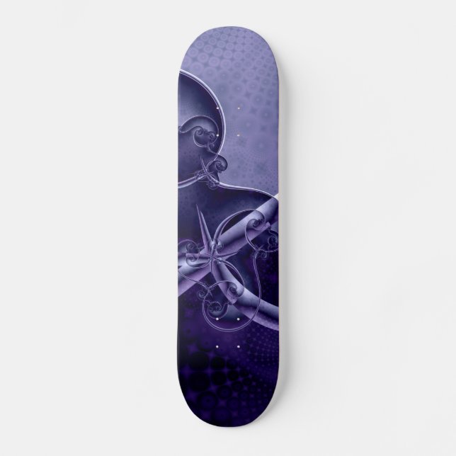 Fractal Skateboard Deck (Front)