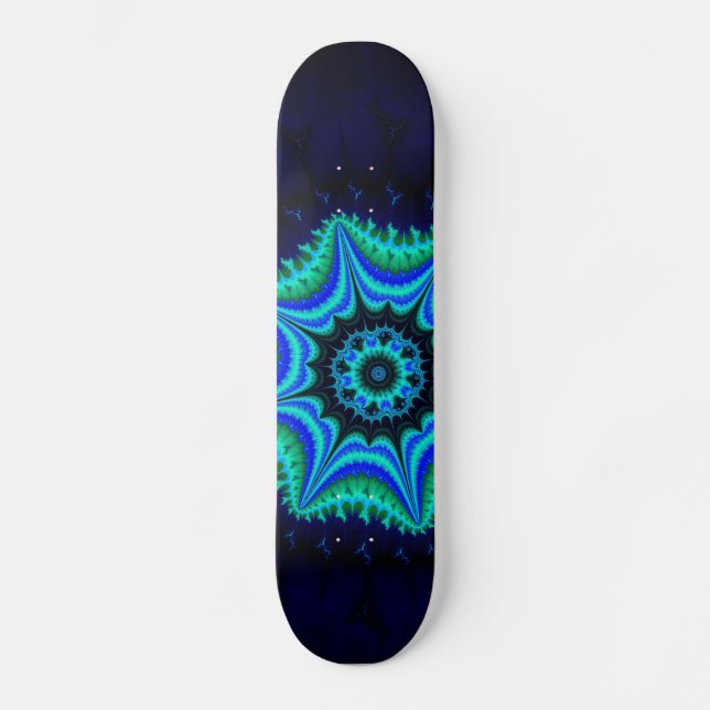 Fractal Skateboard Deck (Front)