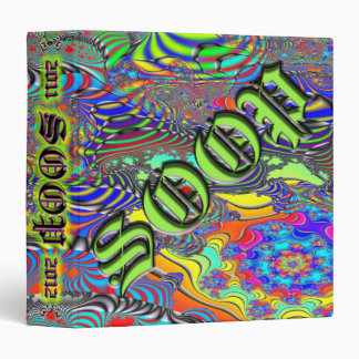 Fractal SOOP Custom 1-1/2" 3 Ring Binder