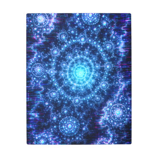 Fractal Space Metal Print