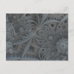 fractal spheres postcard