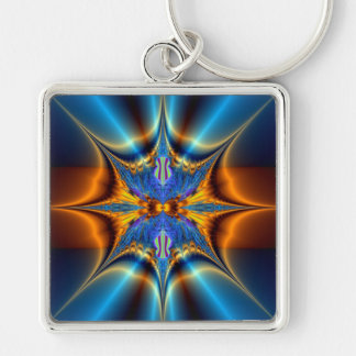 Fractal star. keychain