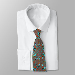Fractal Star of Future Neck Tie