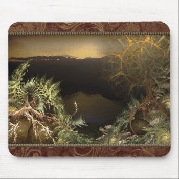 Fractal Sunrise Mousepad by EarthMagickGifts at Zazzle