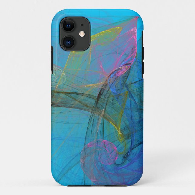 Fractal Swirl case for iPhone 5 (Back)
