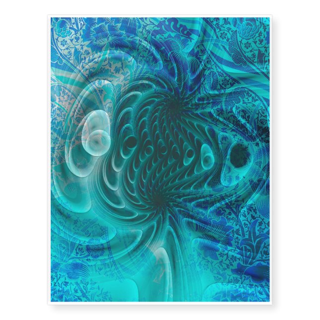 Fractal Temporary Tattoos (Front)
