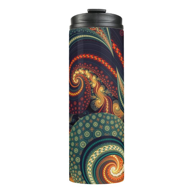 Fractal Thermal Tumbler (Front)