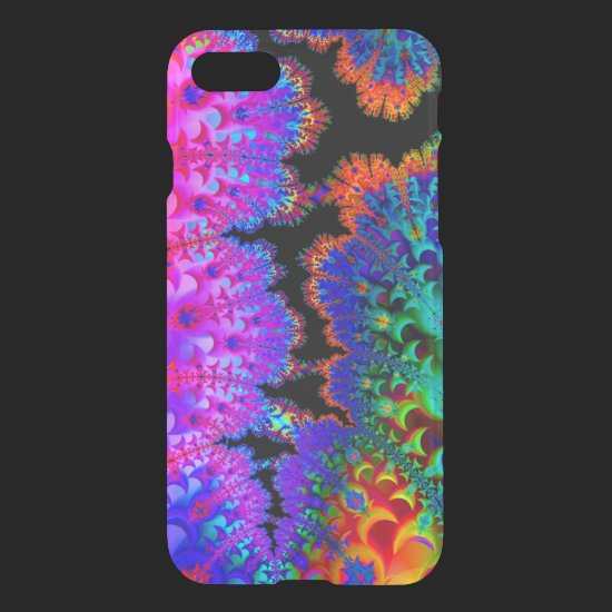 Fractal Tie Dye iPhone 7 Case