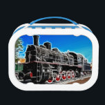 Fractal Train Lunch Box<br><div class="desc">How cool is this train.</div>