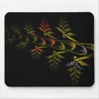fractal tree mouse pad