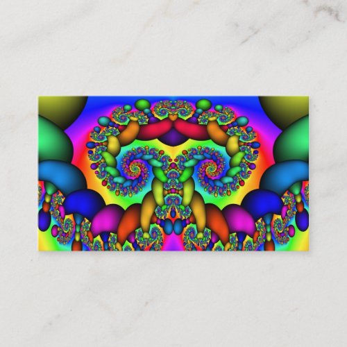 Fractal Tree of Life Business Card
