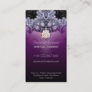 Fractal Tribal Totem Business Card