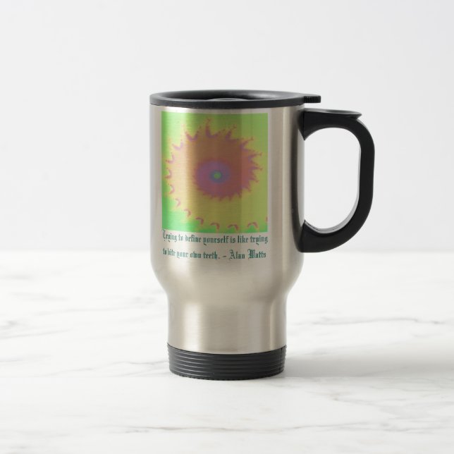 Fractal Watts Travel Mug (Right)