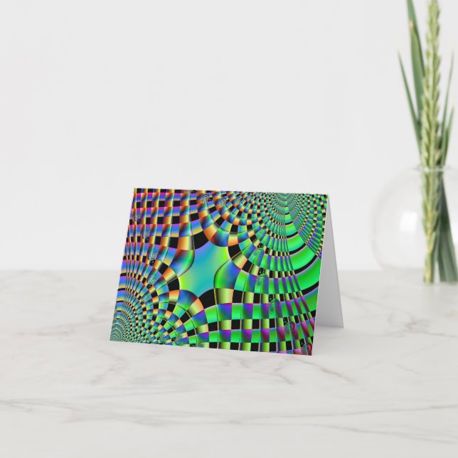 Fractal Weave Notecard (Front)
