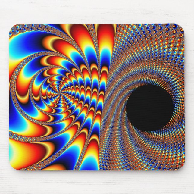 Fractal Wink Mouse Pad (Front)