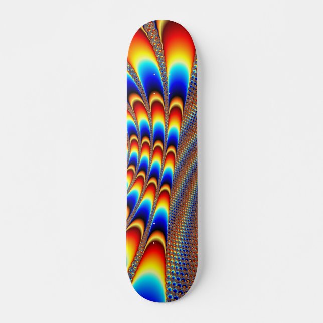 Fractal Wink Skateboard Deck (Front)