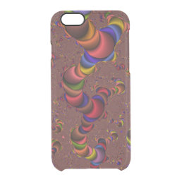 Fractal Worm iPhone 6 Clearly™ Deflector Case