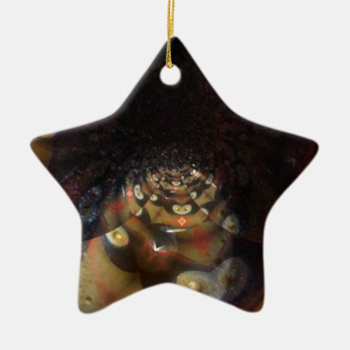 Fractal Your Custom Star Ornament