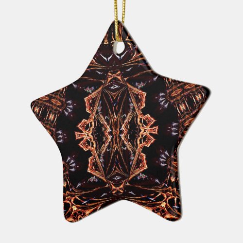 Fractal Your Custom Star Ornament