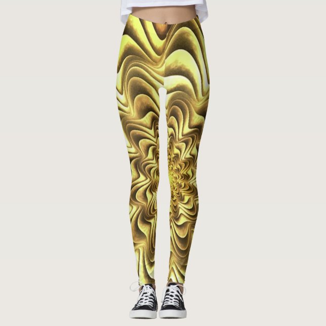 Fractal | Zazzle_Growshop. Leggings (Front)