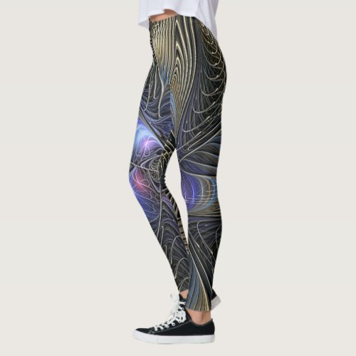 Fractal  Zazzle_Growshop Leggings