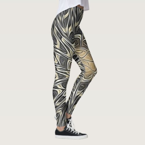 Fractal  Zazzle_Growshop Leggings